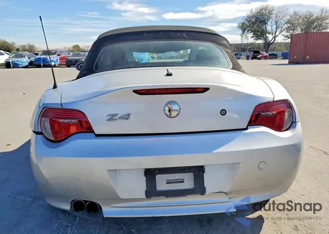 2007 BMW Z4 3.0Si z USA, uszkodzony, nr VIN 4USBU535X7LW92739